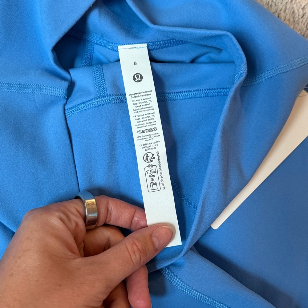 Lululemon Align High-Rise Pant 28" Pool Party - Picture 9 of 10